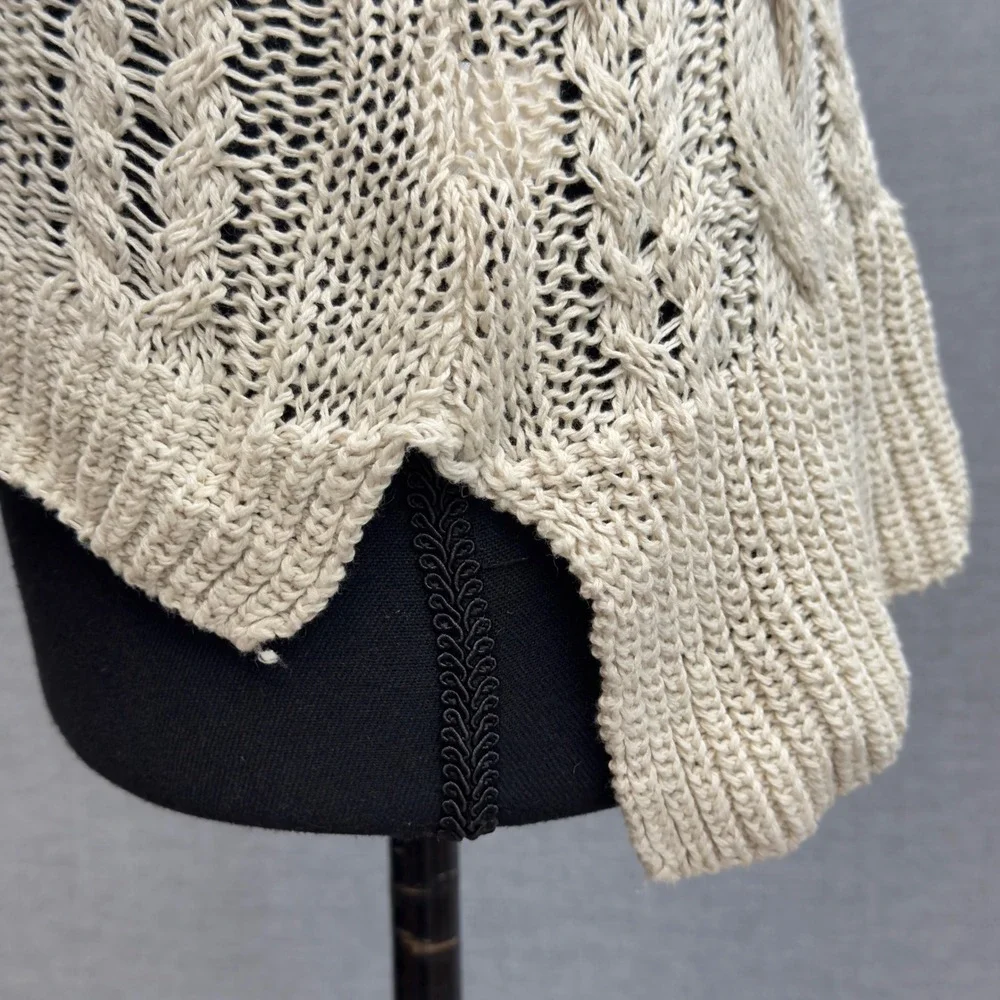 Garnet Hill cable knit
